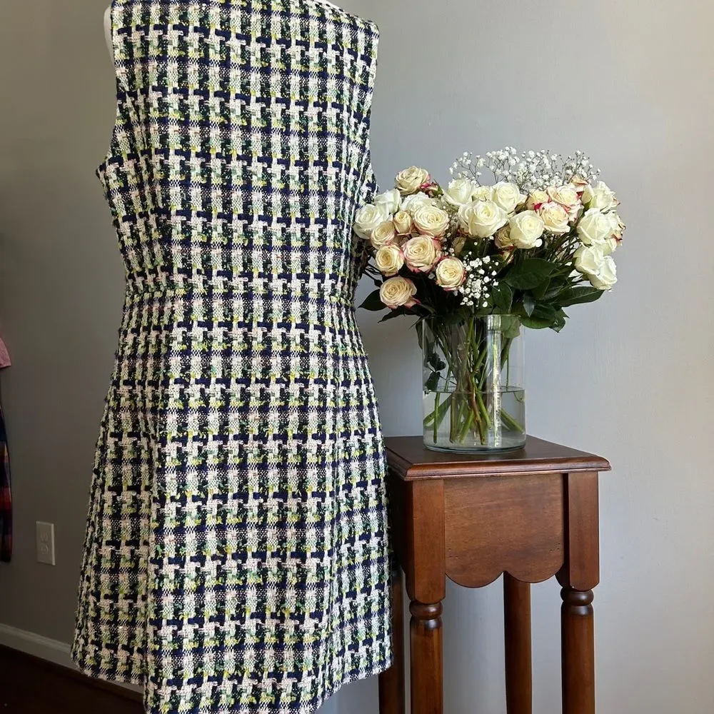 Kate Spade Juniper Mainline Pop Tweed Dress